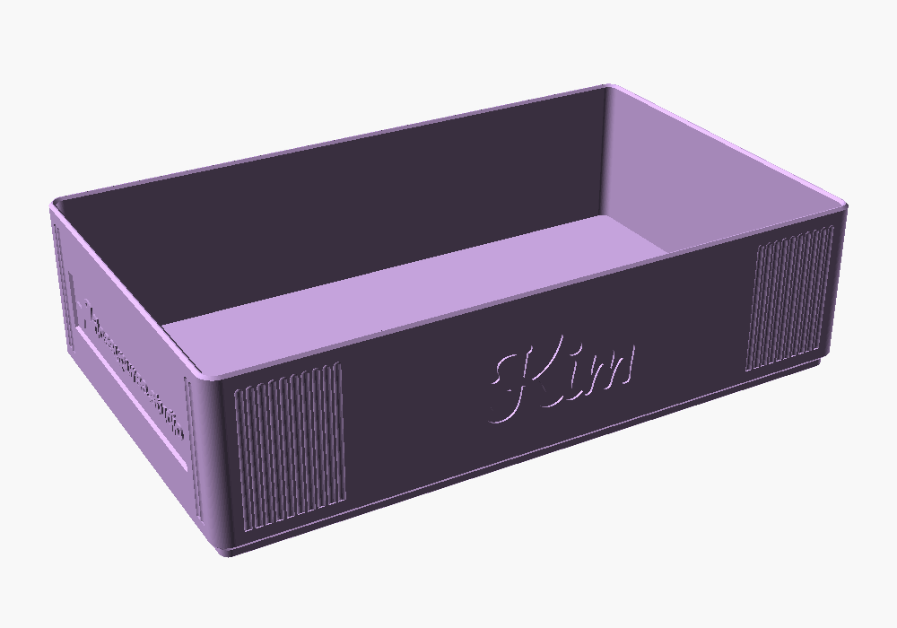 Large Flossy Tray