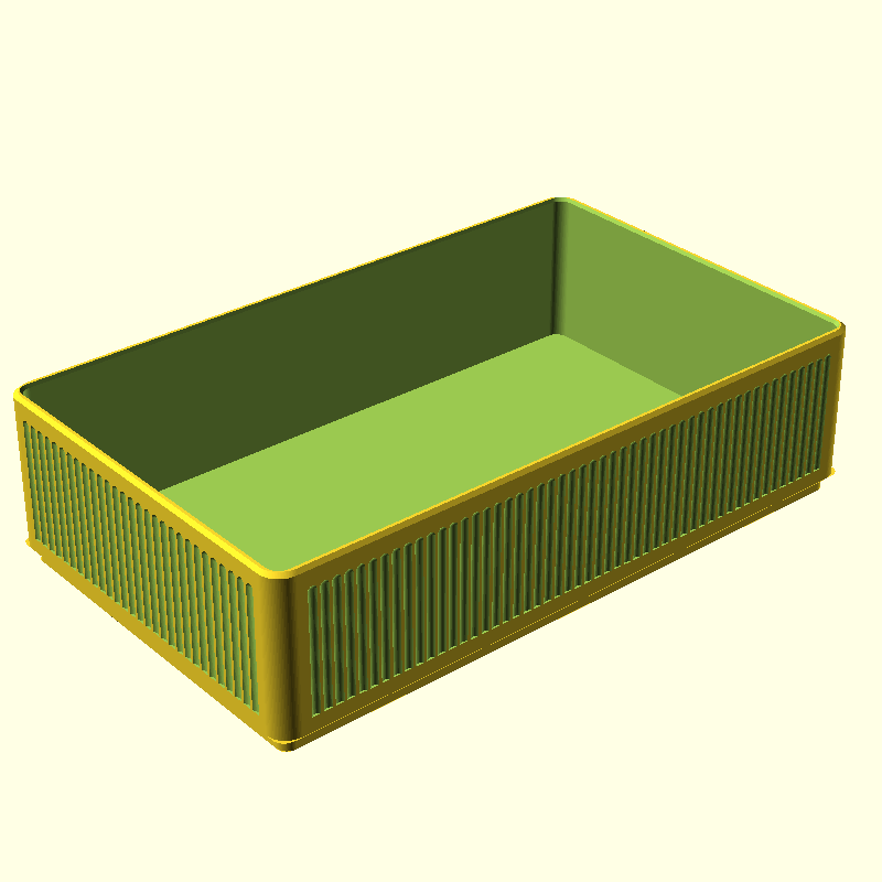 Small Flossy Tray